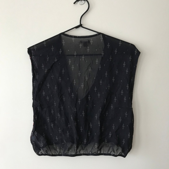 Urban Outfitters Ecote wrap crop top - Picture 7 of 8
